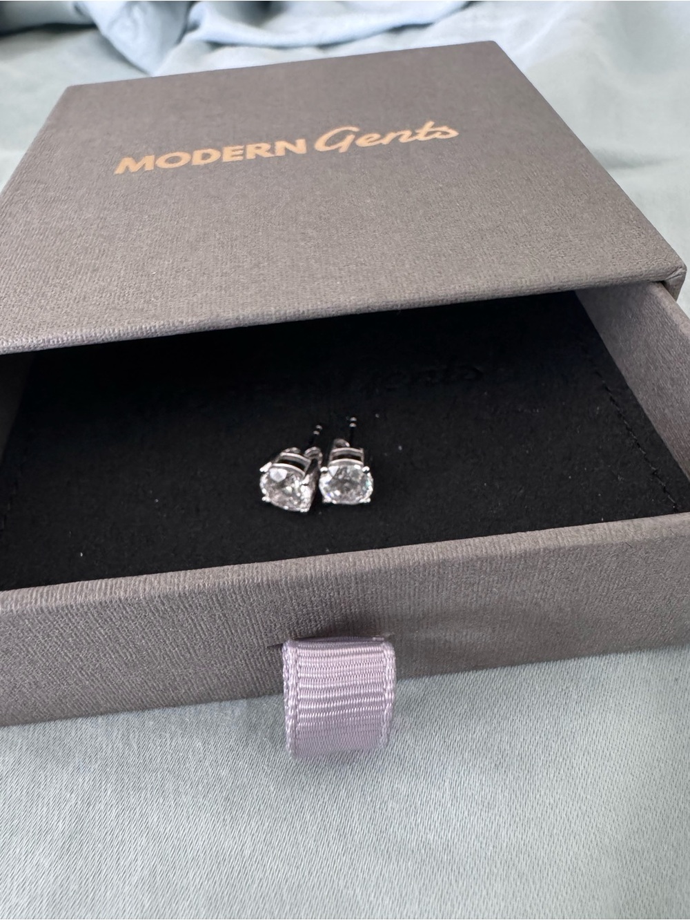 “The Ritz” CZ Studs - Picture 3 of 3